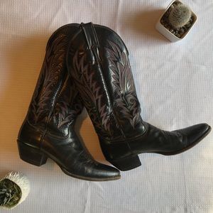Justin Cow girl boots